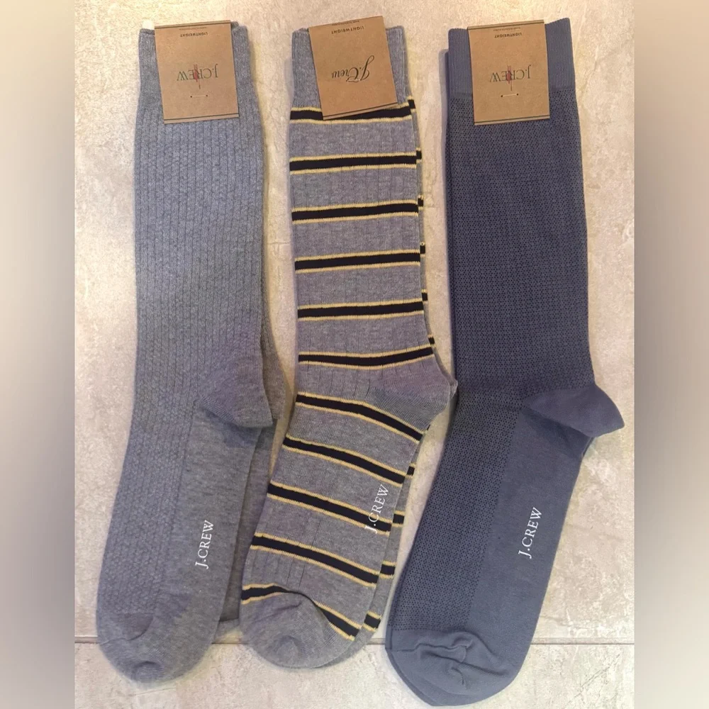 J. Crew Men’s Dress & Casual Socks